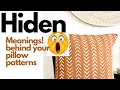 SECRET MEANINGS BEHIND YOUR  HOME DECORATING PILLOWS |PILLOW MAKINGS #homedecor #afroboho