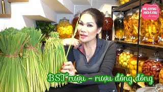 Hương Hoàng & BST rượu - Rượu đồng đồng
