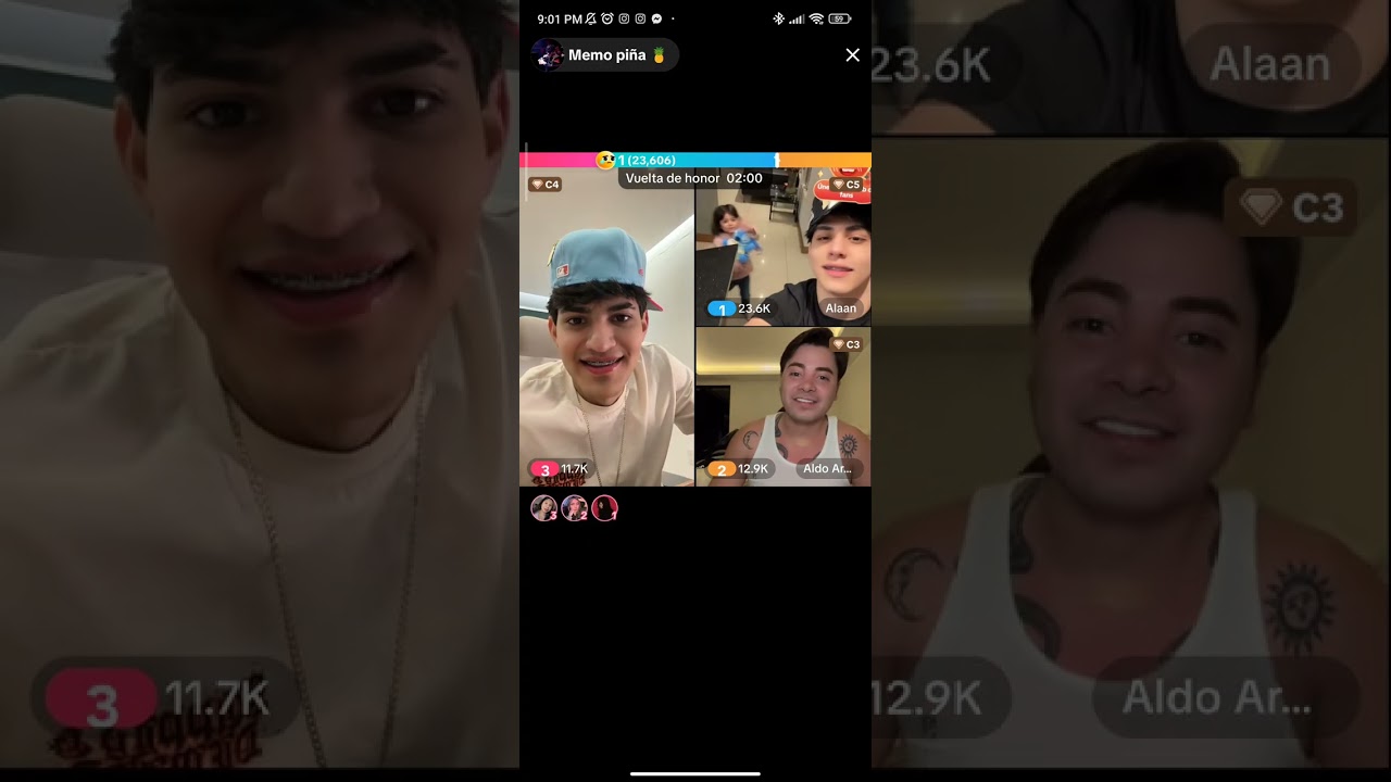 Primera parte del live de hoy Aldo Arturo resivo un regalo 