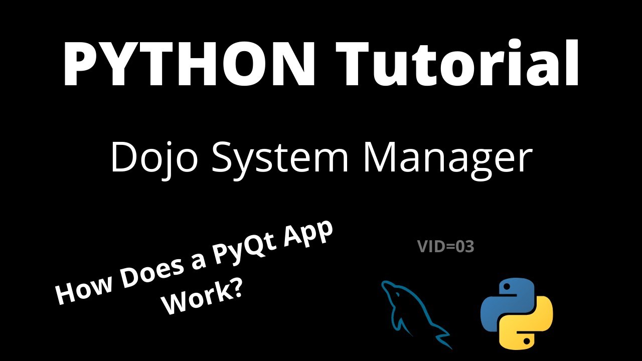 python-project-how-does-a-pyqt-application-work-youtube