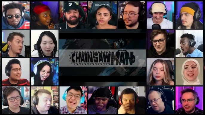 Chainsaw Man Episode 1 Reaction Mashup