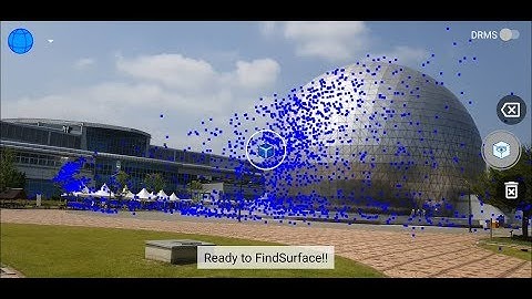 Far Distance Small Parallax - ARCore