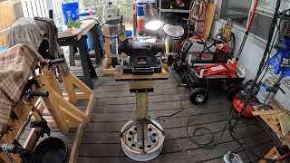 Building My Patio Workshop part 5.  Scrap Bench Grinder Stand. by Key West Kayak Fishing 1,421 views 1 month ago 45 minutes