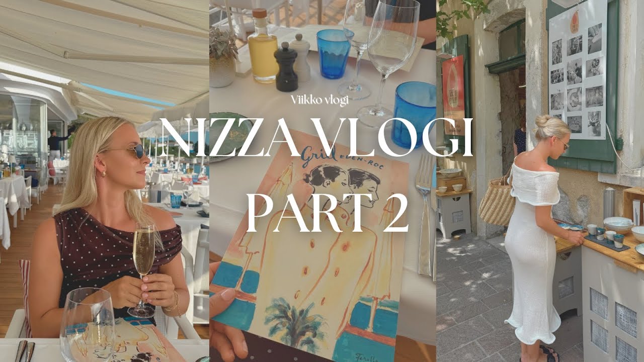 Vlogi: Tämä paikka sai mut sanattomaksi - Cap-Eden-Roc & meidän matka // part 2