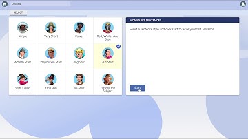 Tutorial | Sentence Builder | Writer