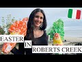 How was Easter in Roberts Creek? (SMUGGLERS COVE day trip!) -- with ENG/ITA subtitles