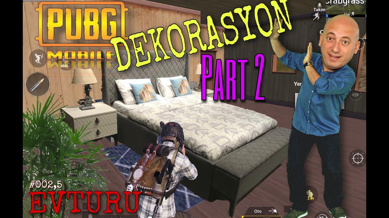 #PUBG EVLERİNİ DEKORE ETTİM. #PART2 #DEKORASYON #EVTURU