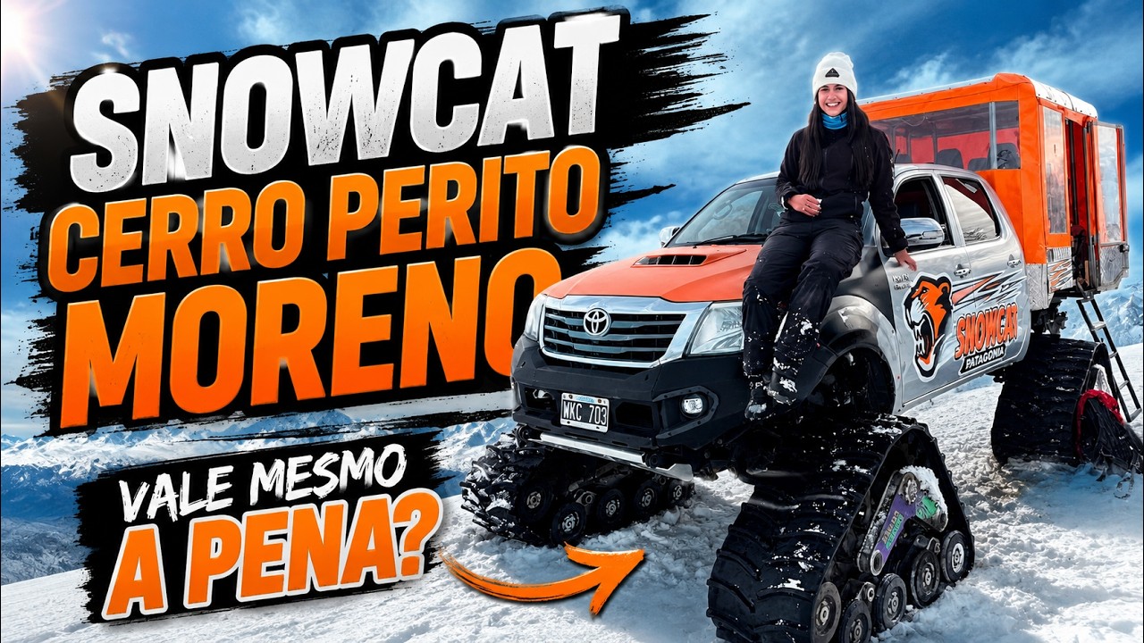 Passeio Snowcat: Tudo Sobre Essa Experiência no Cerro Perito Moreno