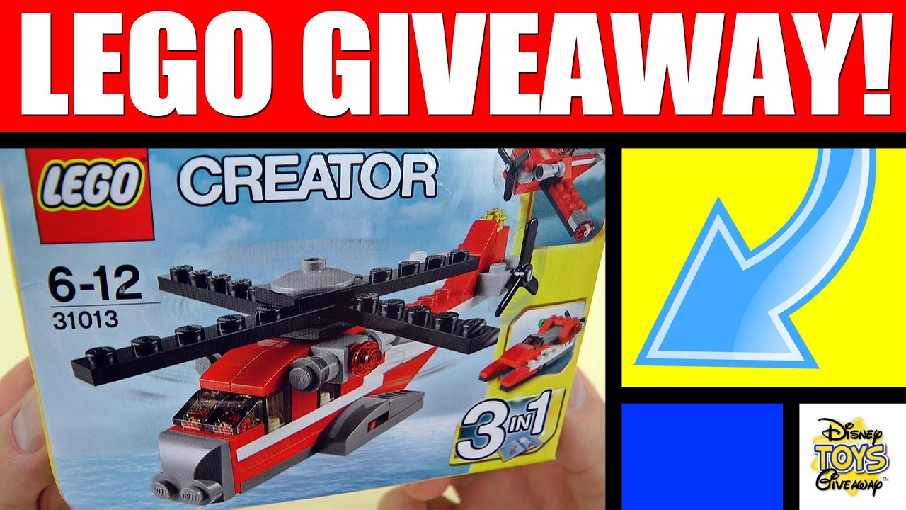 free stuff lego giveaway contest 13 open lego sets lego creator