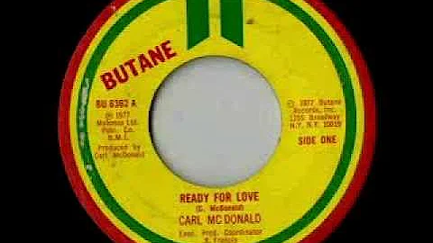 Carl Mcdonald - Ready For Love