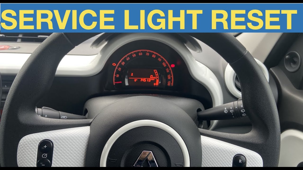 Renault Twingo light reset procedure YouTube