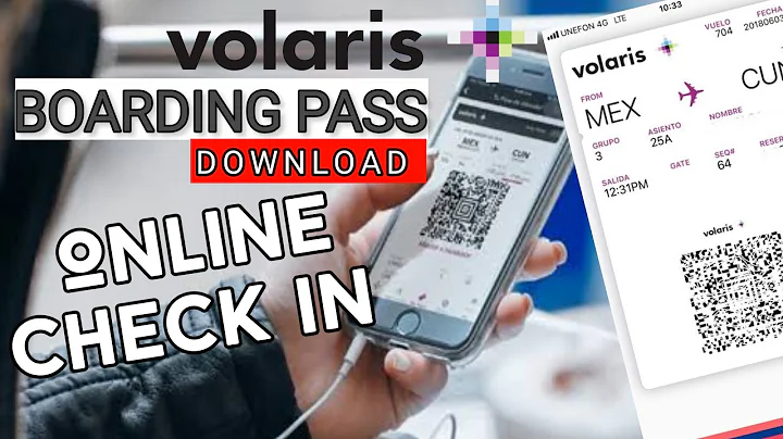 Volaris Airlines Boarding Pass Check-In Video | Web Check in | Boarding Pass Download
