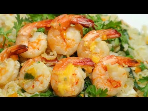 stir-fried-white-rice-with-shrimp-recipe---shrimp-frying-recipe__hd-|-global-food-recipes