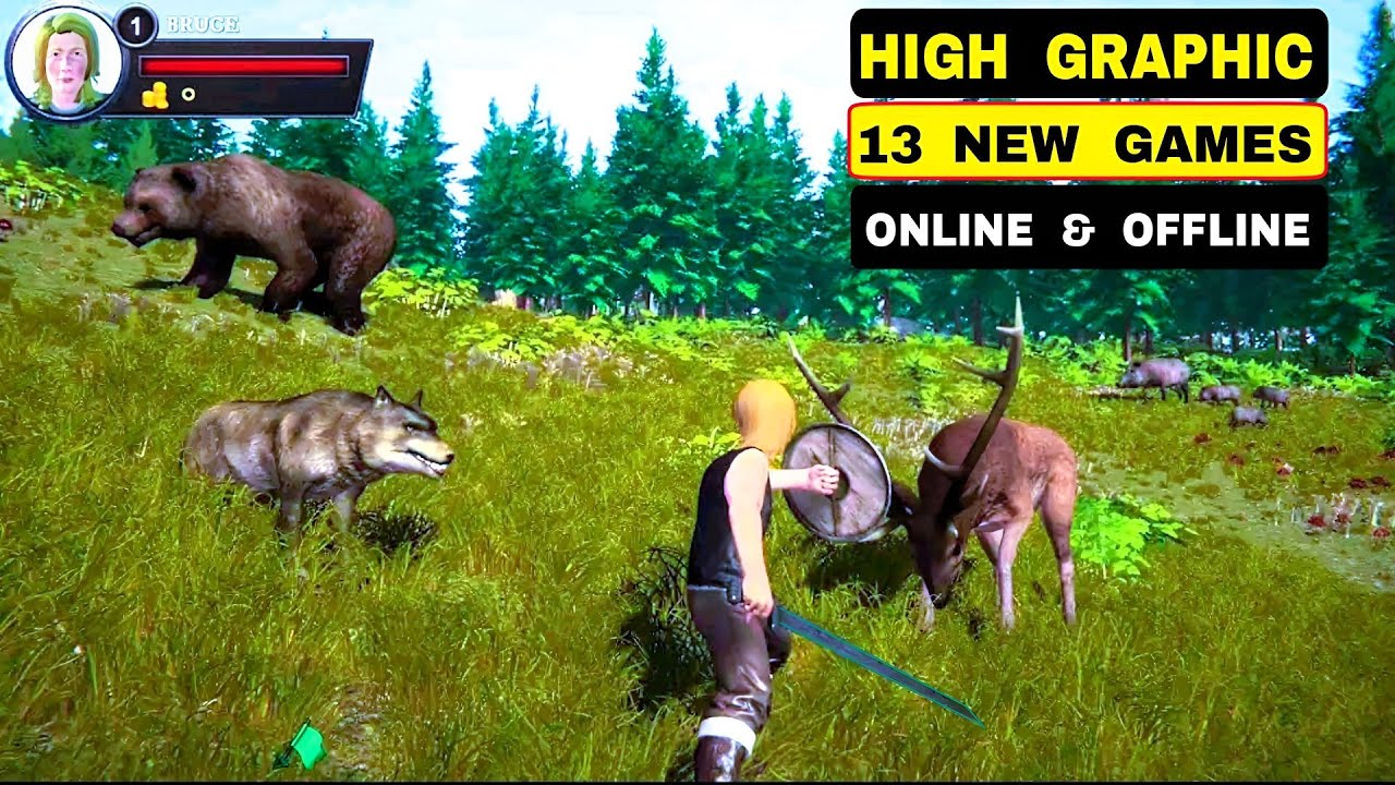 Top 12 Best New Game Mobile 2023 Offline & Online Multiplayer High Graphic  