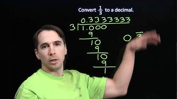 Art of Problem Solving: Converting Fractions to Repeating Decimals Part 1