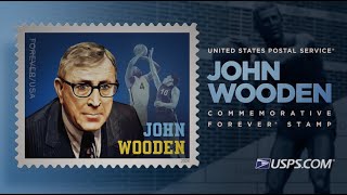 USPS #JohnWoodenStamp