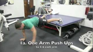 Upper-Body Push, Contrast Training Workout 5/23/11 - Nick Tumminello