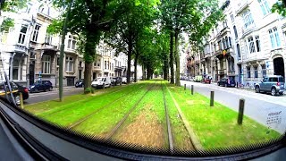 The Brussels Tram Route 3 - Whole Tramline