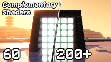How to Boost FPS in Minecraft With Complementary Shaders (For Low End)