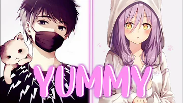 ◣Nightcore◢  Justin Bieber - Yummy (Switch Vocals) - (Lyrics)