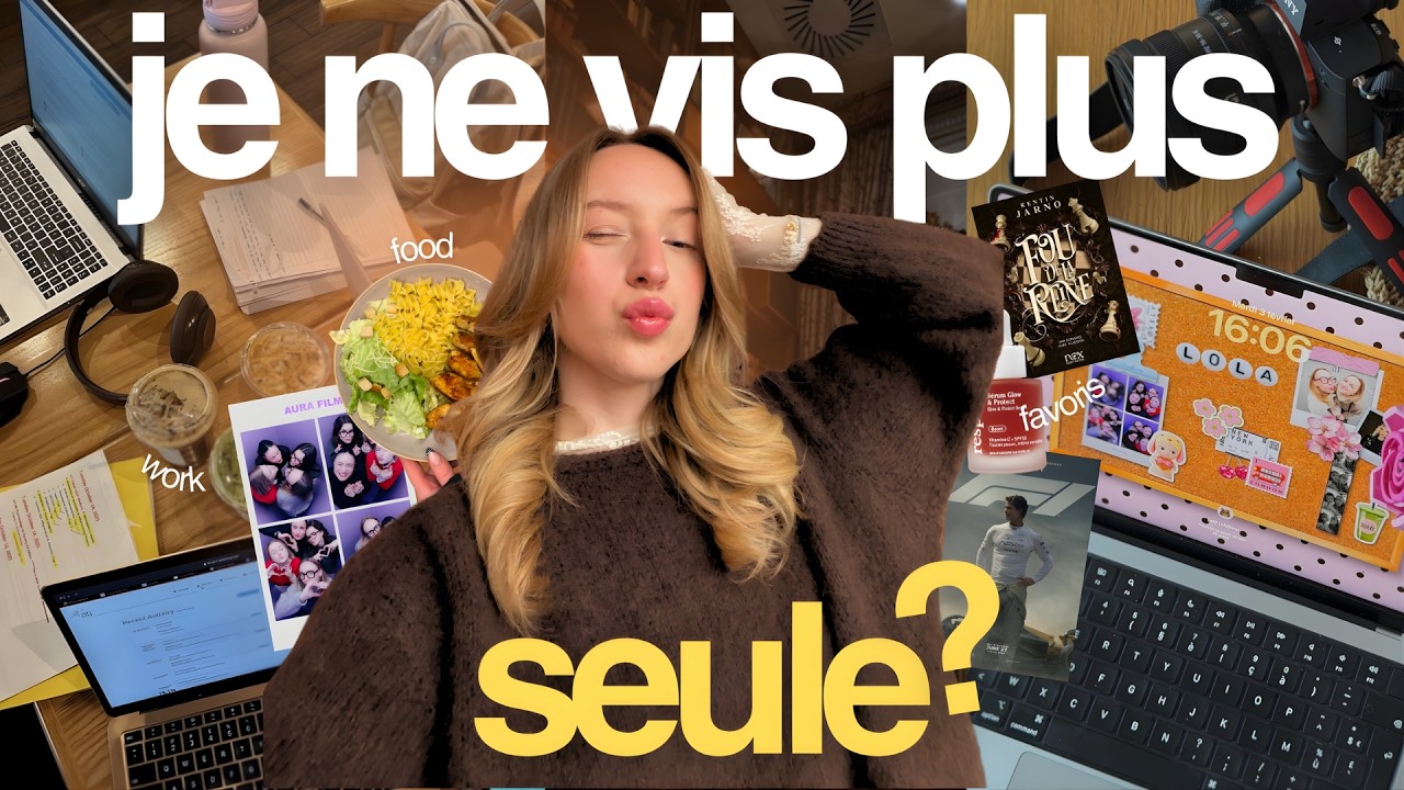 UNE SEMAINE À L'ÉCOLE AVEC MOI (mon mec vient vivre chez moi)