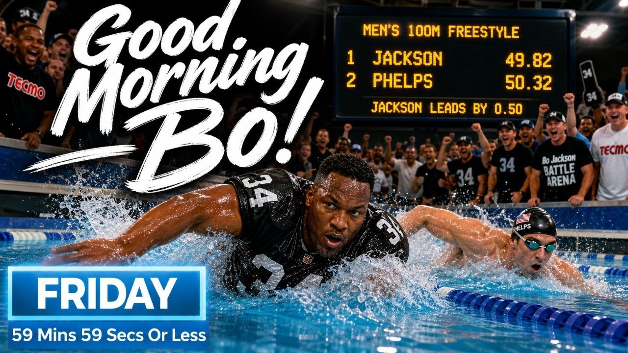 Bo Jackson Battle Arena Friday Show | Good Morning Bo! 59 Minute Edition  📱