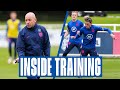 Smith Rowe Sharpshooting, Gallagher Panenka, Jones' Pinpoint Free Kick Inside Training | England U21