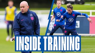 Smith Rowe Sharpshooting, Gallagher Panenka, Jones' Pinpoint Free Kick Inside Training | England U21