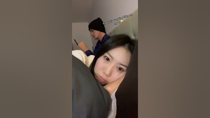 Pretend to cry with a tear filter and see boyfriend's reaction 🥲