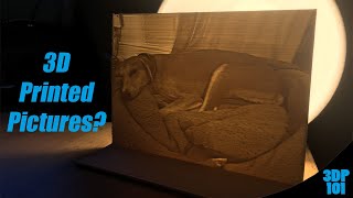 3D Print Your Photos with Lithophanes!