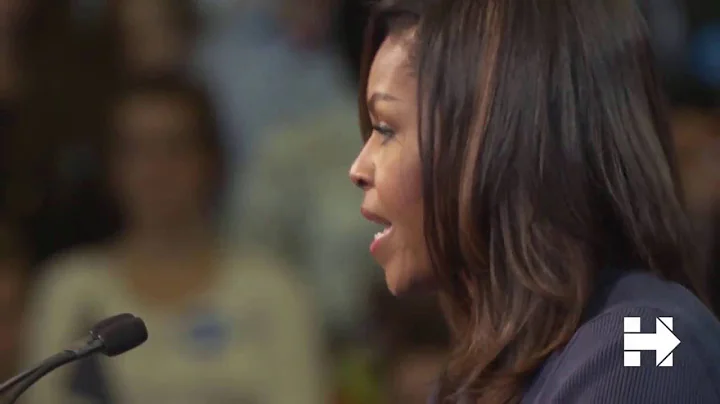 Michelle Obama's speech in 6 minutes about women r...