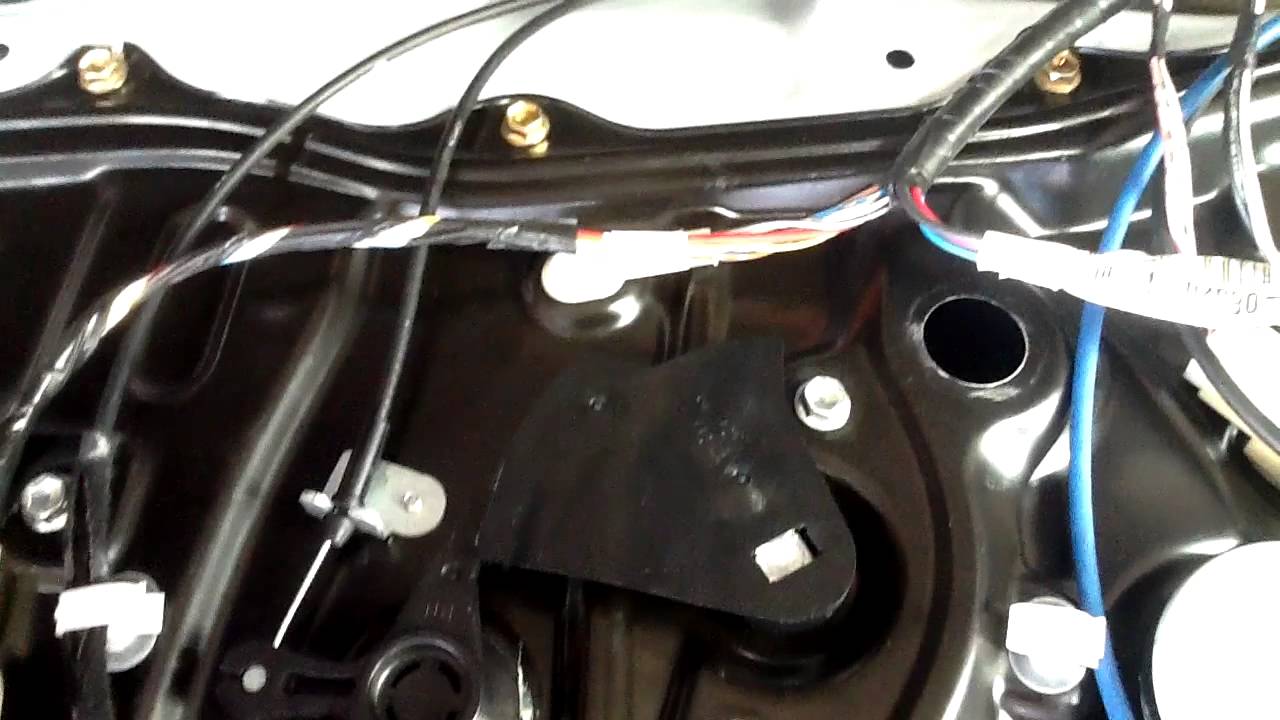 How To Remove Toyota Sienna Sliding Door Motor - YouTube