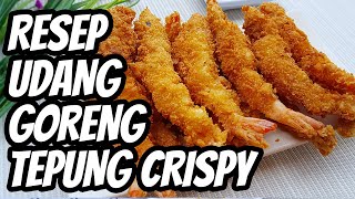 Udang Goreng Tepung | Pakai Cara Ini Supaya Crispy | Fried Prawns Fritter Recipe | Nael Onion