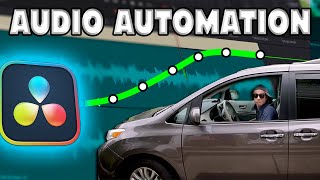 STORYTELLING with Audio AUTOMATION  in DaVinci Resolve 18 | Intro to Automation