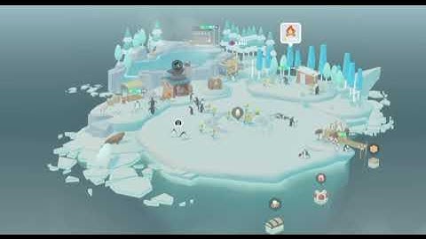 Penguin isle asmr || for study 🌙✨relax || 1 hour no ads