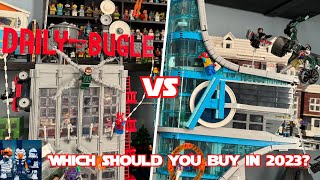 LEGO Daily Bugle VS Avengers Tower! Which should you buy in 2023? Detailed Comparison and Overview!