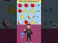 Math quiz #shorts #challenge #maths #logicpuzzles #braintest #usa
