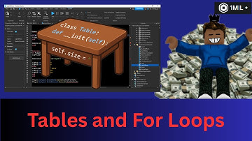 Learn to Earn in Roblox Studio | Tables and For Loops