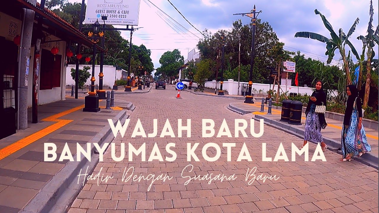 Banyumas Kota Lama, Inilah Suasana Di Jalanan Kota Lama Banyumas 2024 || #YitnoVlogs