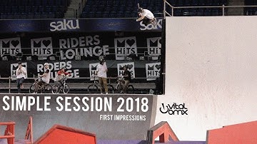 SIMPLE SESSION 2018: First Impressions