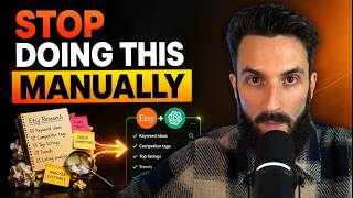 5 Etsy + ChatGPT AI Hacks That Literally Save You Hours (Beginner Friendly Tutorial + Free Prompts)