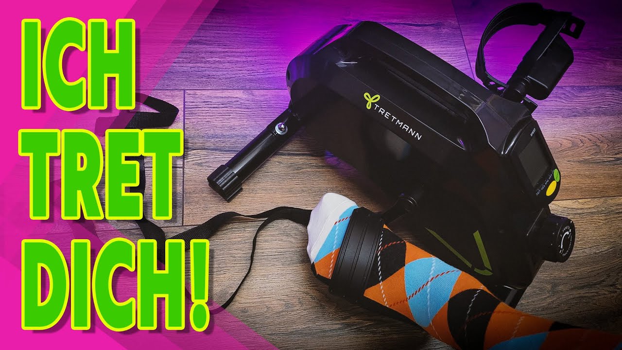 Pedaltrainer der TOP Klasse | Der TRETMANN im TEST | Berührungslose Bremsmechanik | TX Riemen