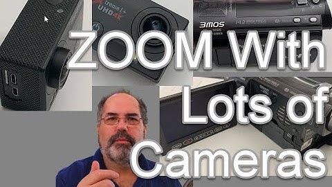 How Using Multiple Cameras In Zoom - using OBS virtual camera. I add FOUR in this video