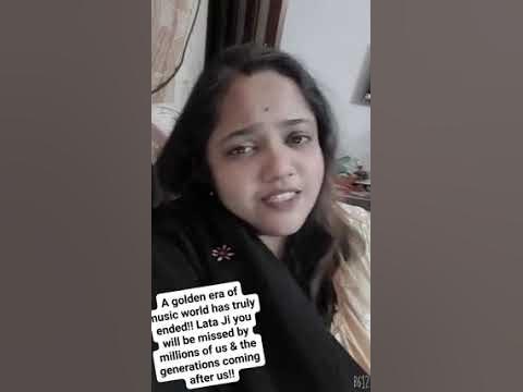  Small Tribute to Lataji @munmunbanerjeeghosh1507 - YouTube