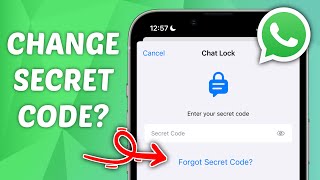 How to Change Locked Chats Secret Code on WhatsApp