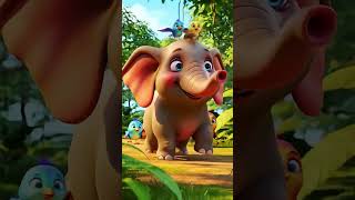 elephant tummy time #cartoon  #video  #youtubeshorts  #animation #gobo  #puppy