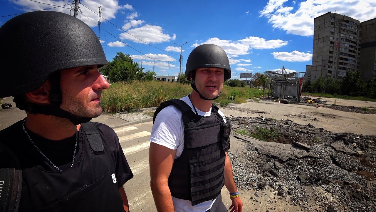 prins in BOMBARDAMENTELE RUSILOR. la un pas de MOARTE in ESTUL UCRAINEI