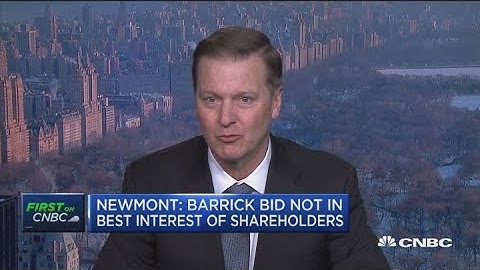Newmont Mining CEO Gary Goldberg on Barrick