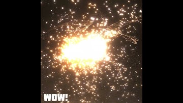 10 Saturns collide? Recc’d by ​⁠@JustLetterB #spacesim #simulation #space #universe