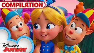 Alice's Wonderland Bakery Season 1 Best Moments 🧁 | Part 2 | Compilation | @DisneyJunior